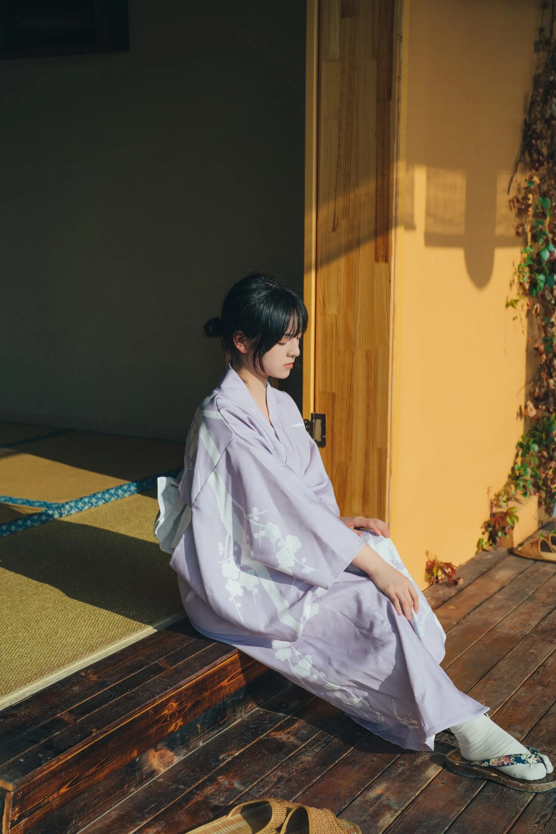 [YITUYU艺图语]2022.02.09 和风物语，日式庭院里的少女写真 dudu [56P]插图6